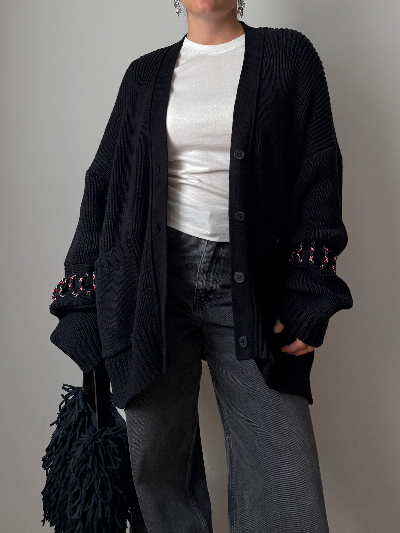 Armani cotton and wool cardigan