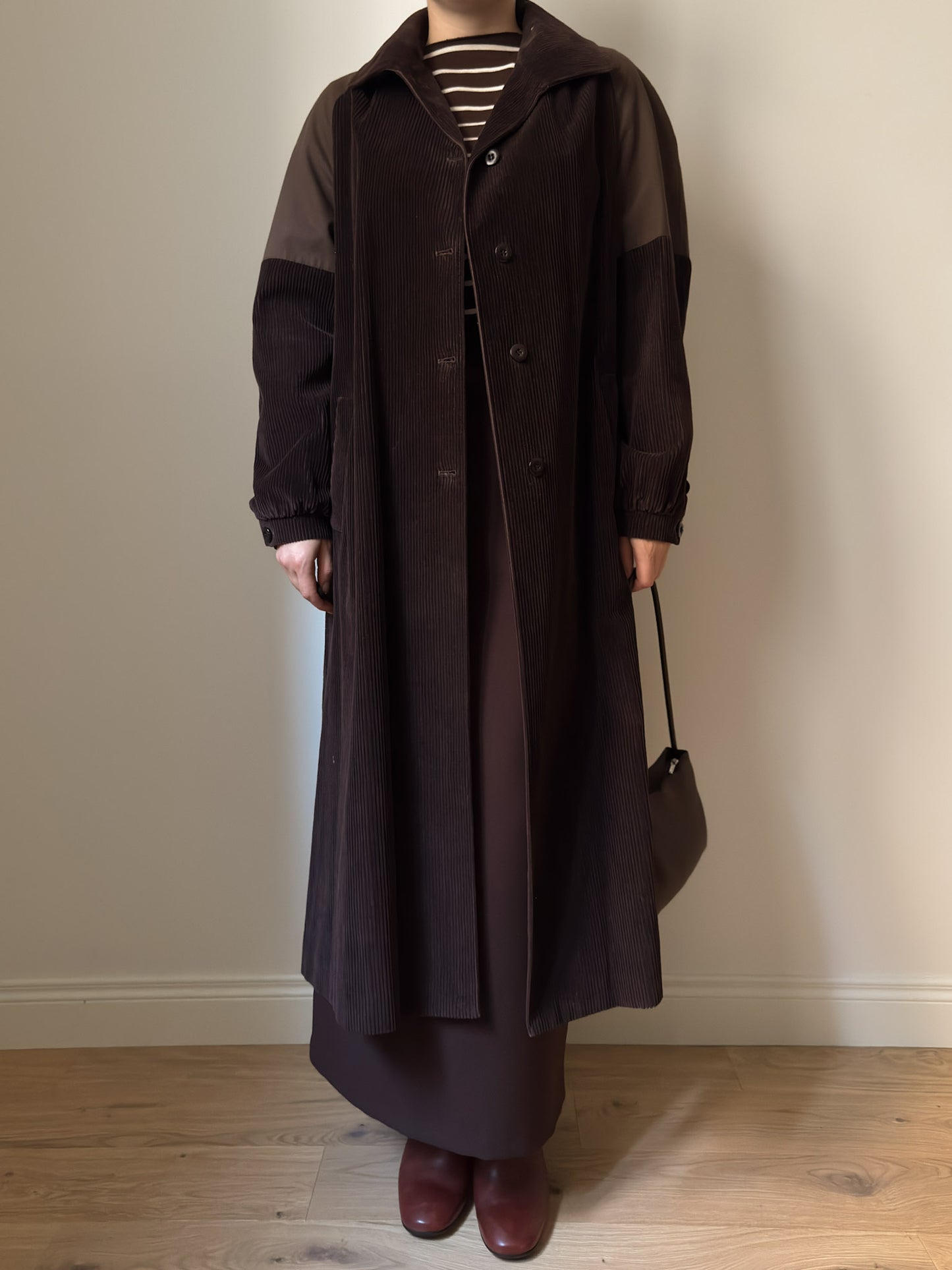 Velvet chocolate coat