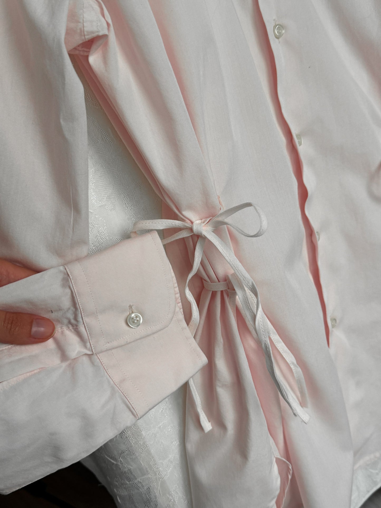 Isotta baby pink cotton