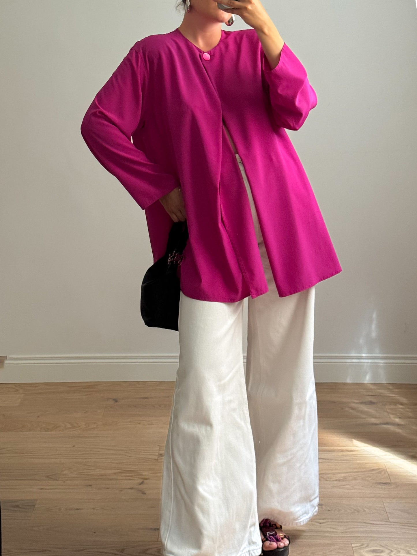 Marzotto cyclamen blouse