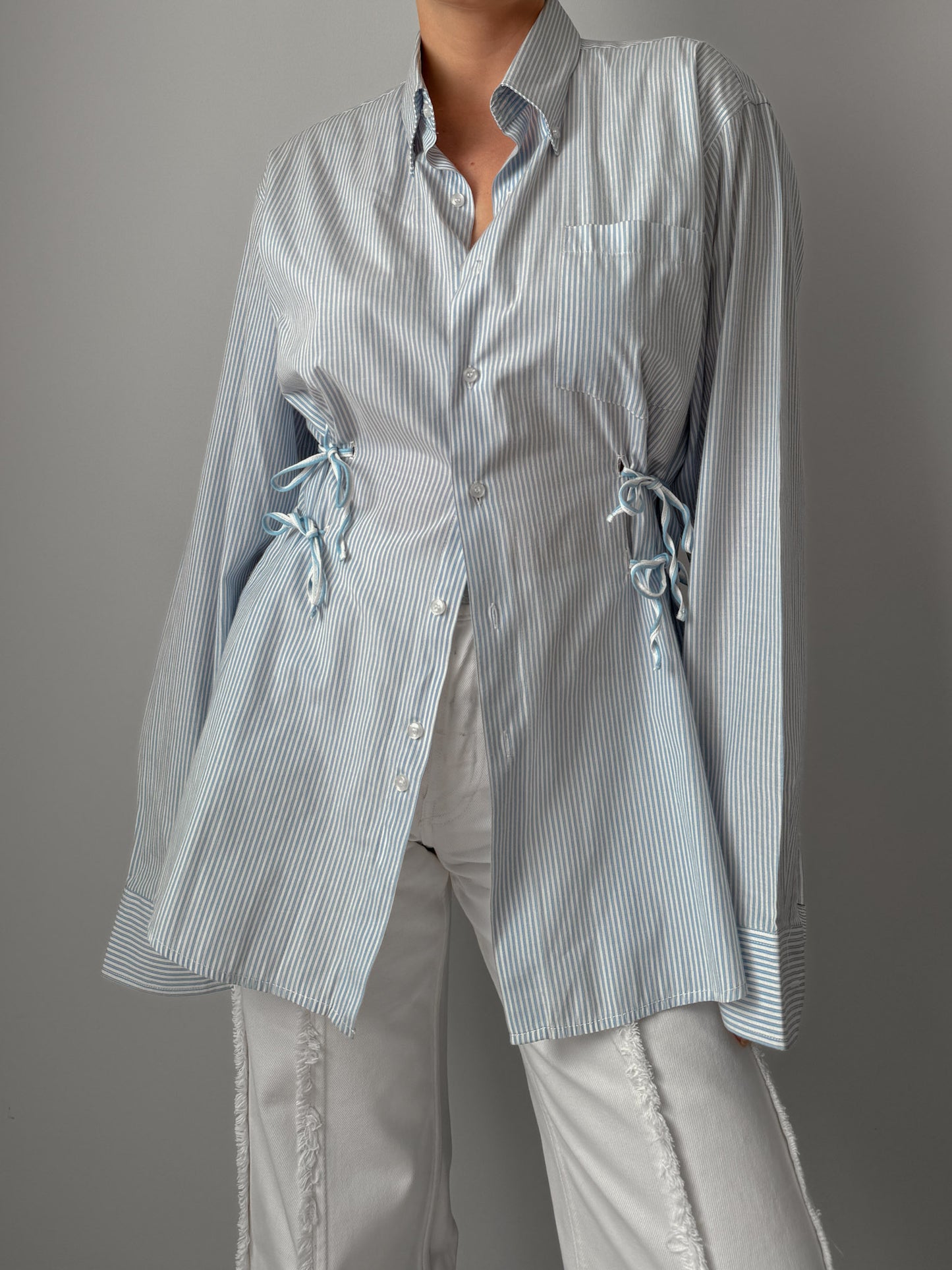 Isotta striped cotton