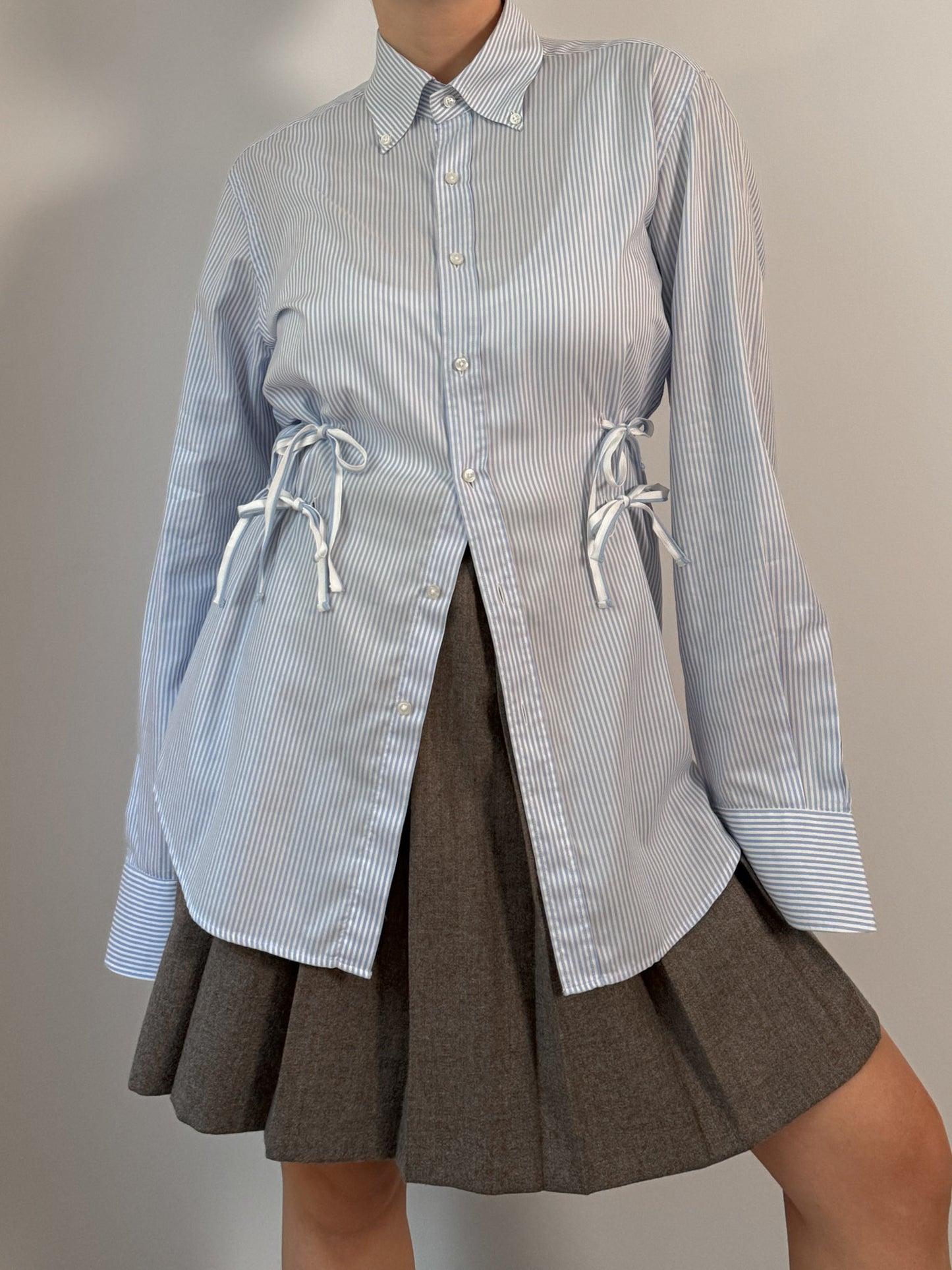 Isotta striped sky cotton