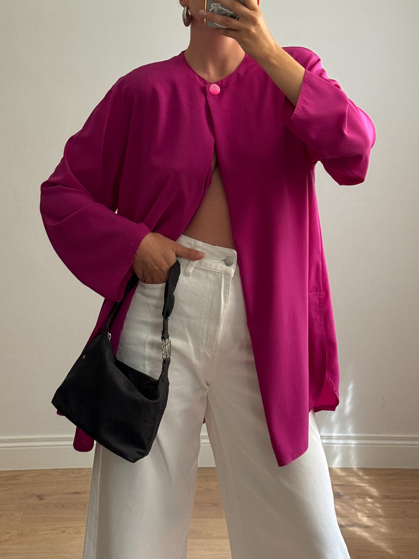 Marzotto cyclamen blouse