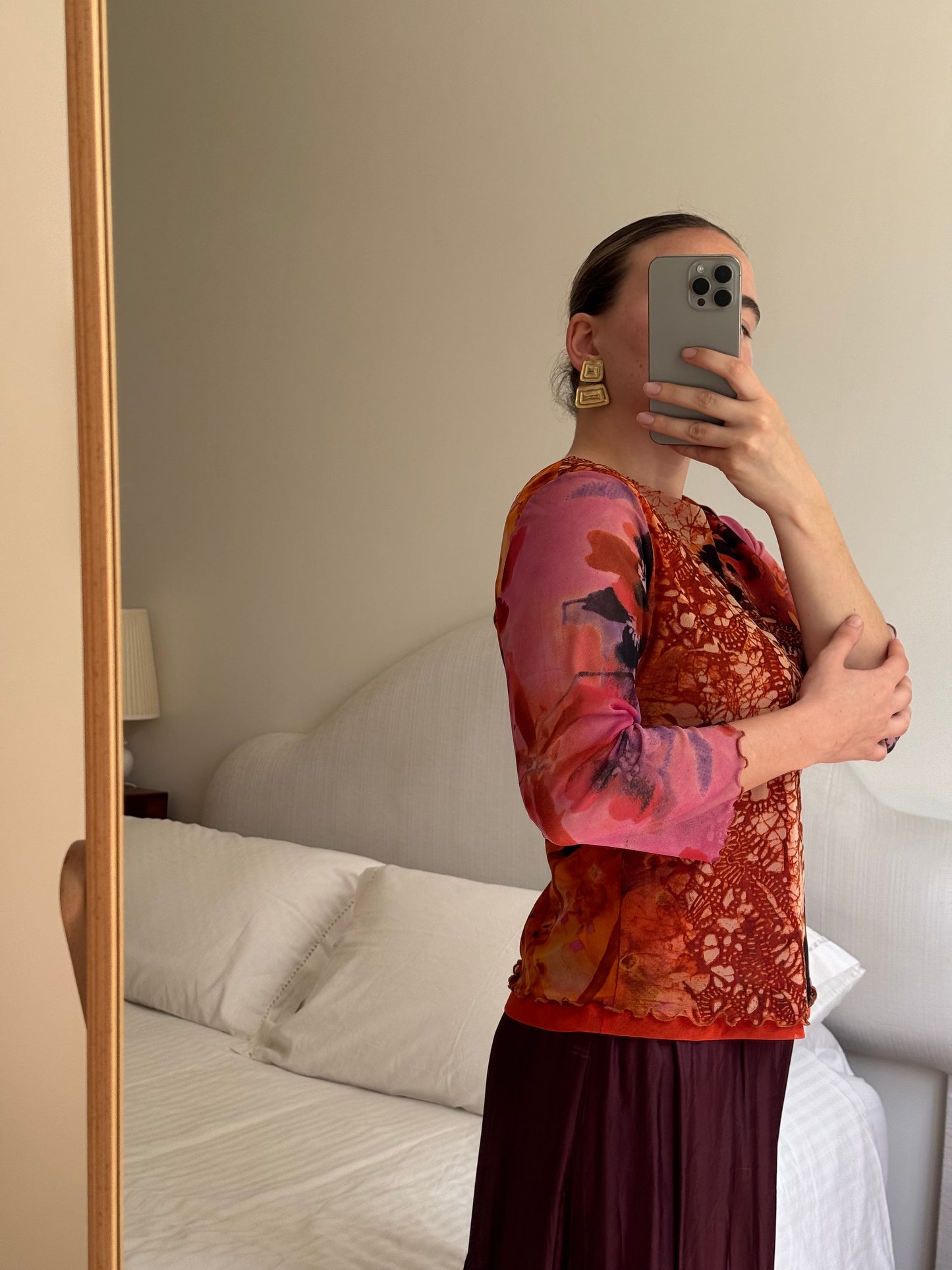 Mesh printed top
