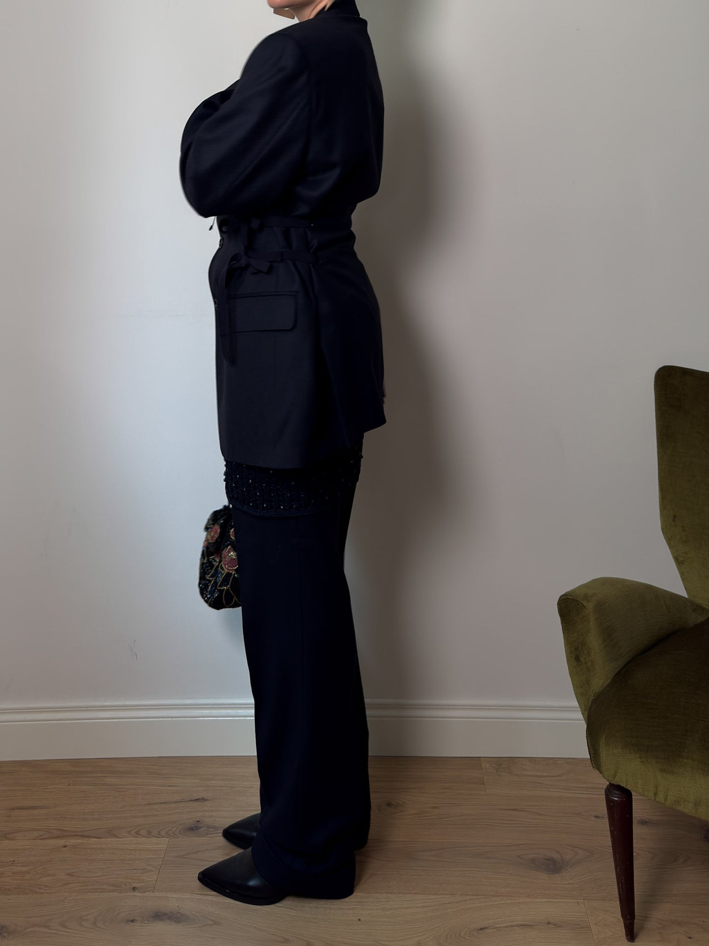 Brando blue suit