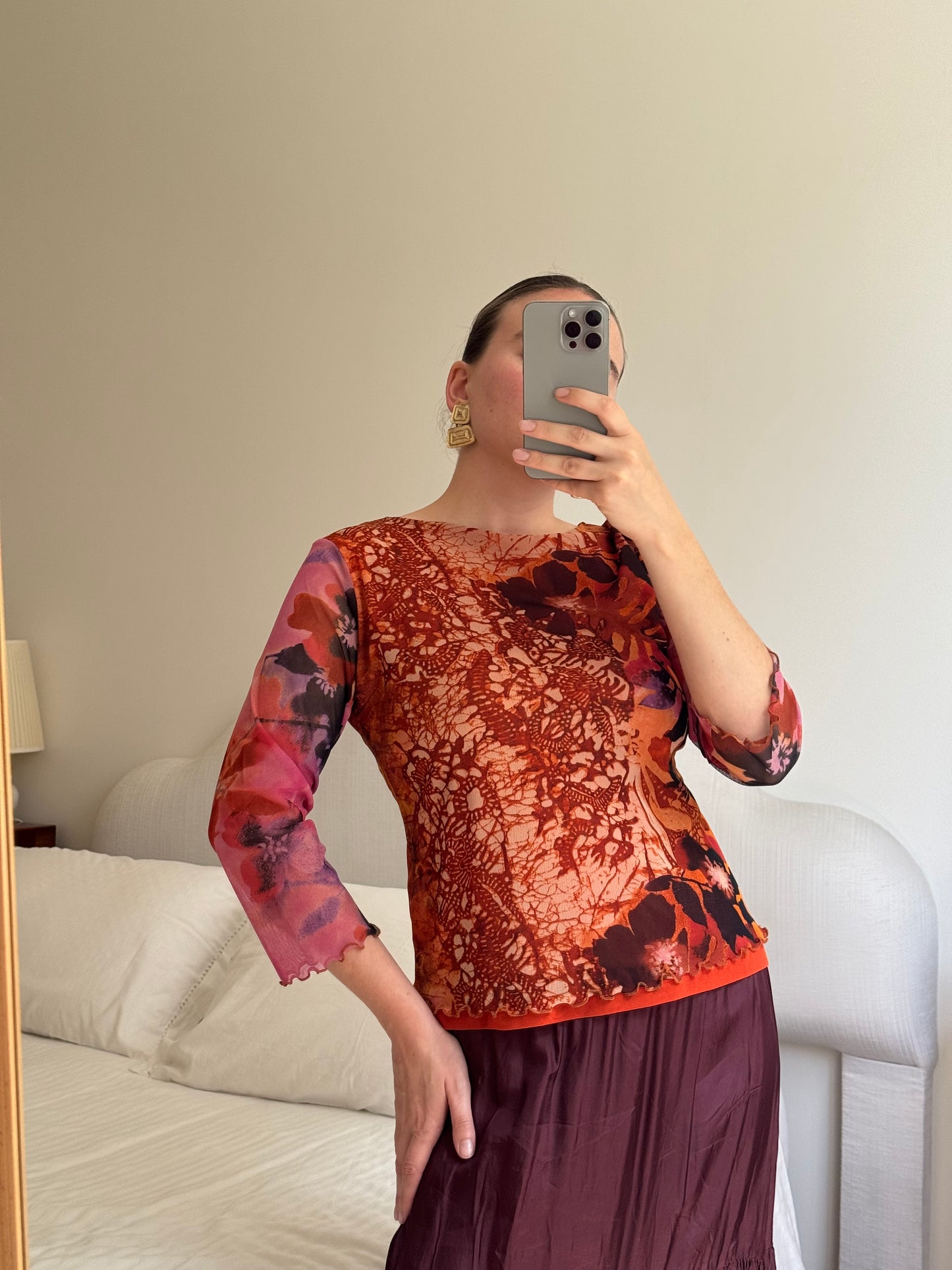 Mesh printed top