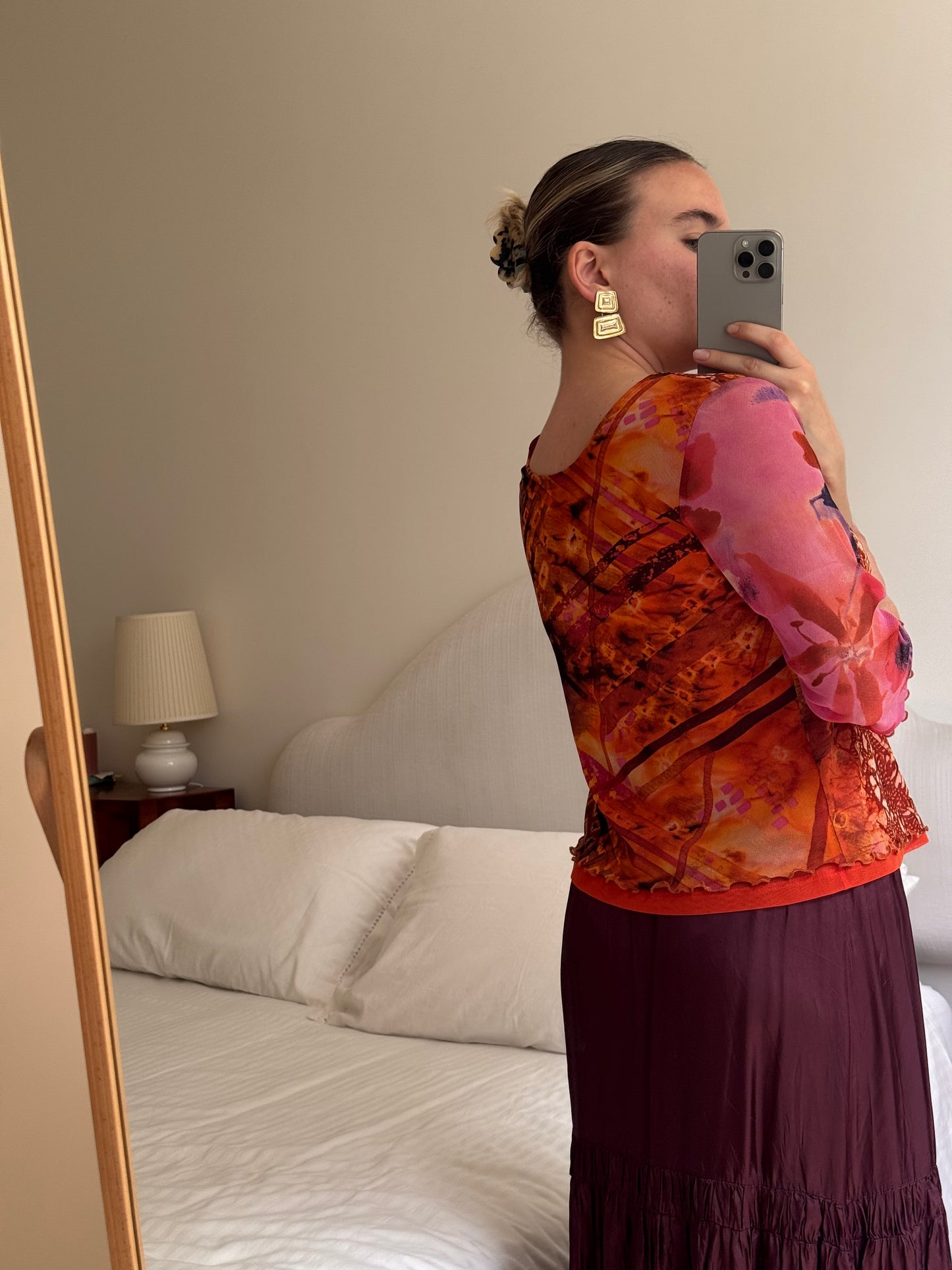 Mesh printed top