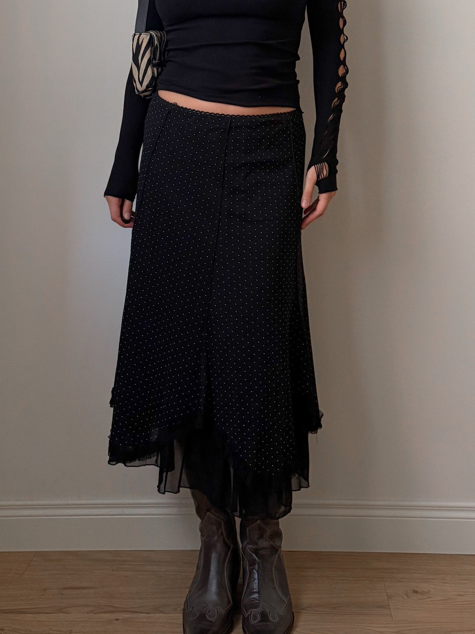 Stretch pois skirt