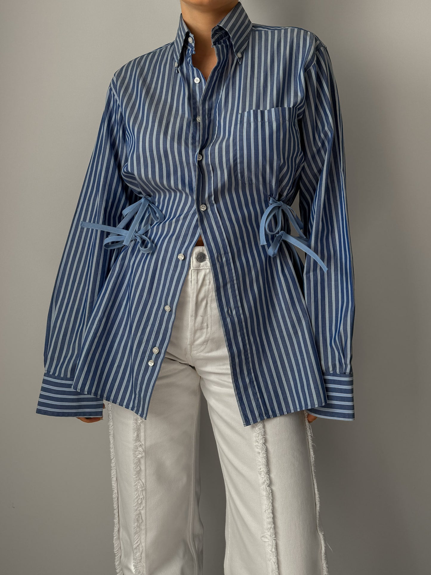 Isotta striped cotton