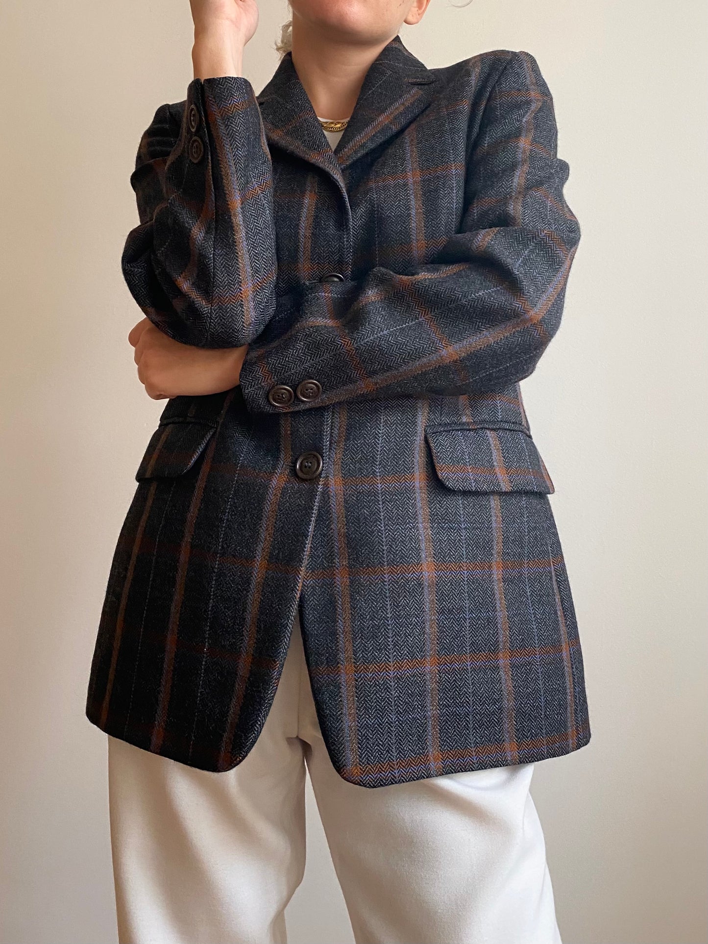 Blazer in pura lana vergine