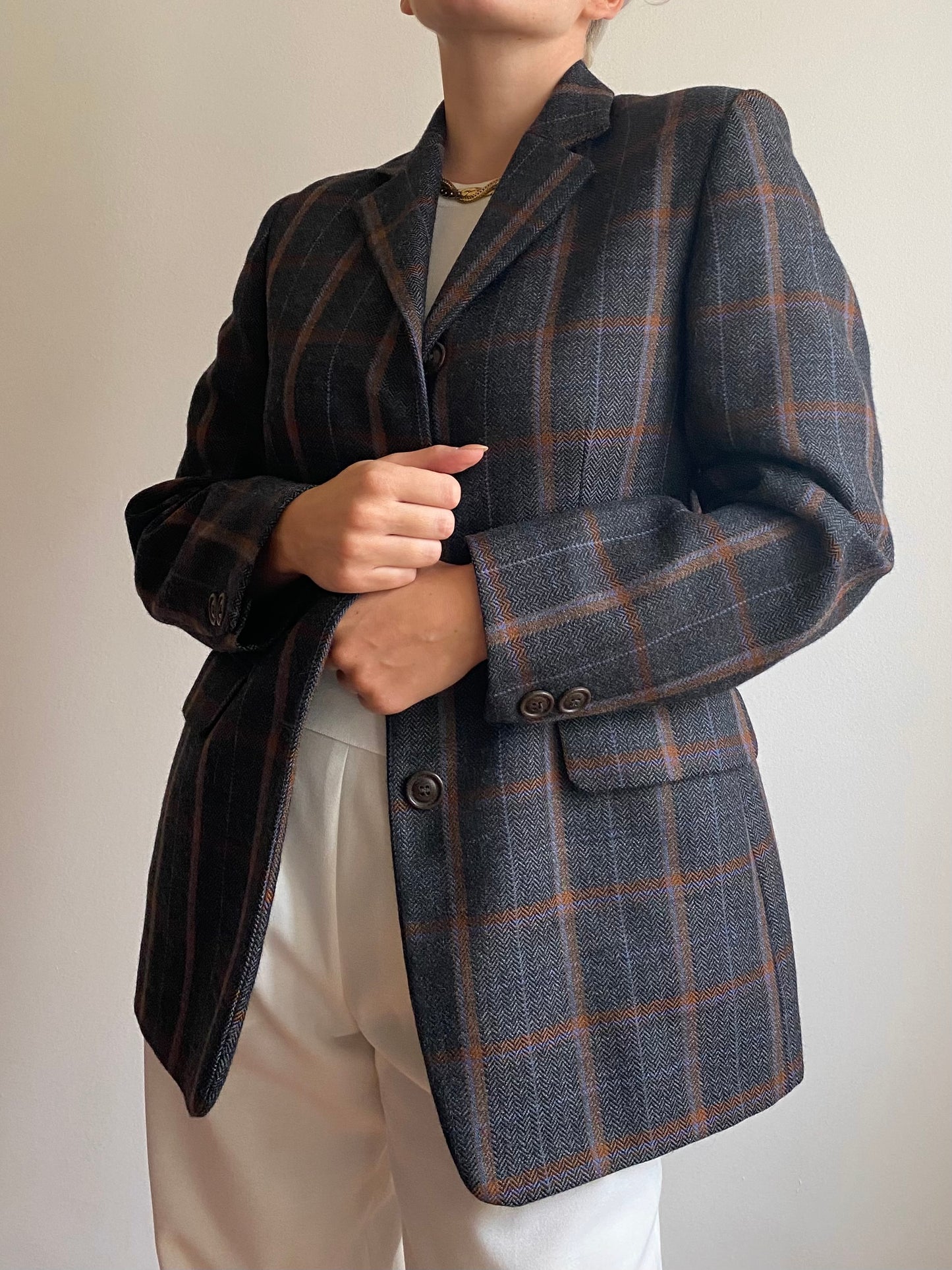 Blazer in pura lana vergine