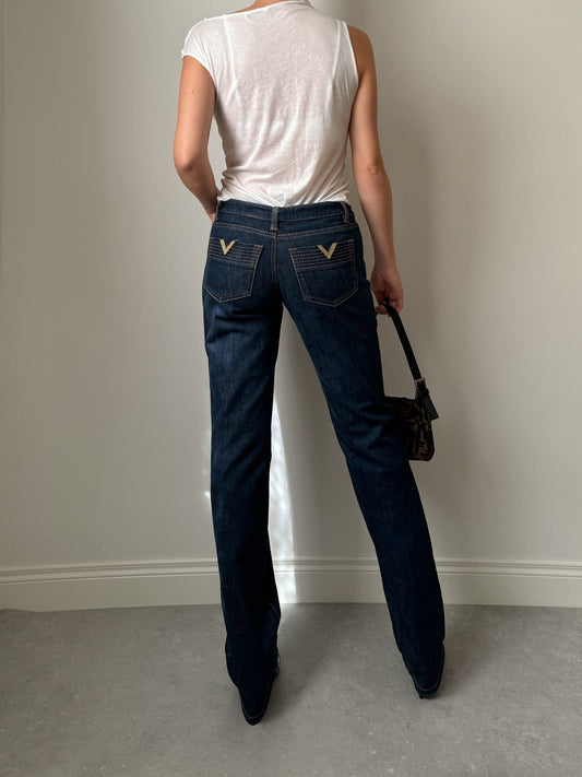 Red Valentino blue jeans