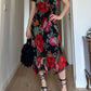 Viscose floral dress