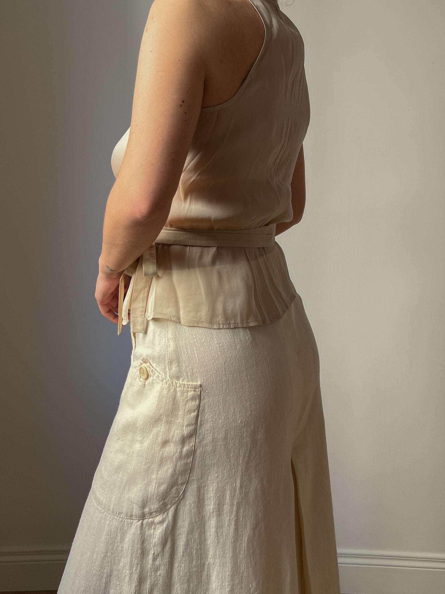 Max Mara pure silk top