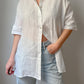 Pure linen white shirt