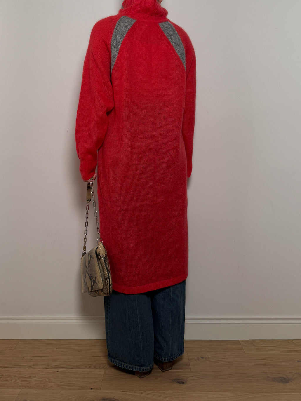 Superkid mohair coral dress