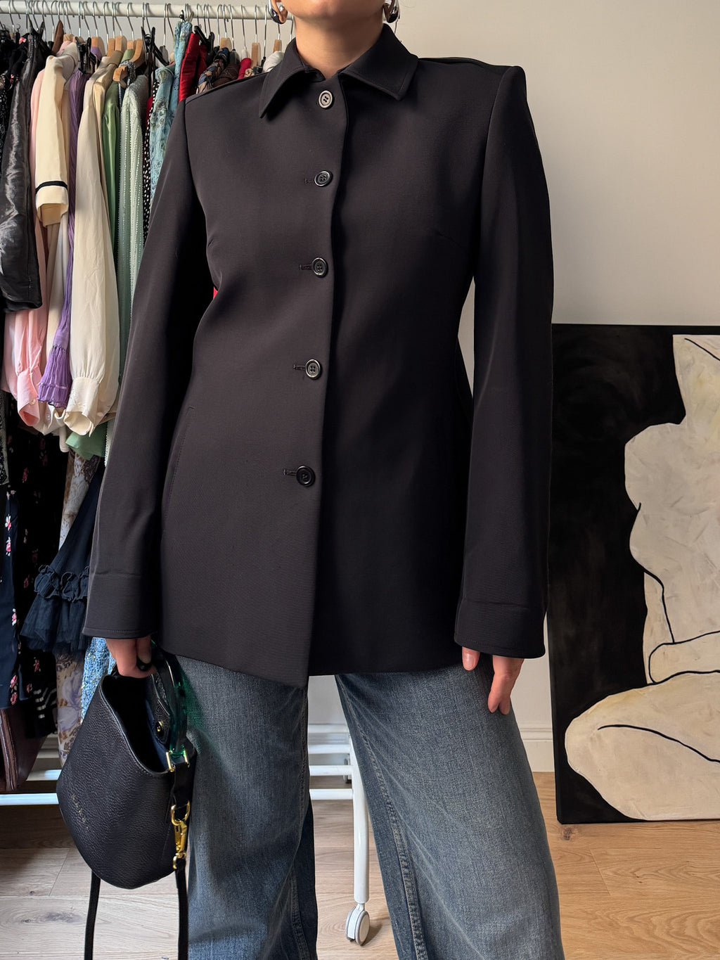 Made in Italy dark blue jacket