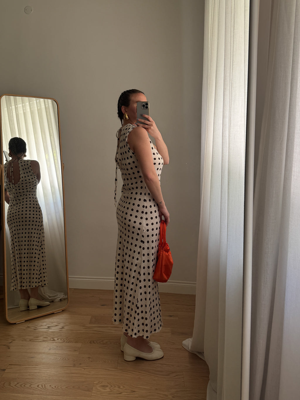 PRE ORDER - Abito pois in lino e viscosa (Avorio e fondente)
