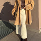 Max Mara pure wool sand coat