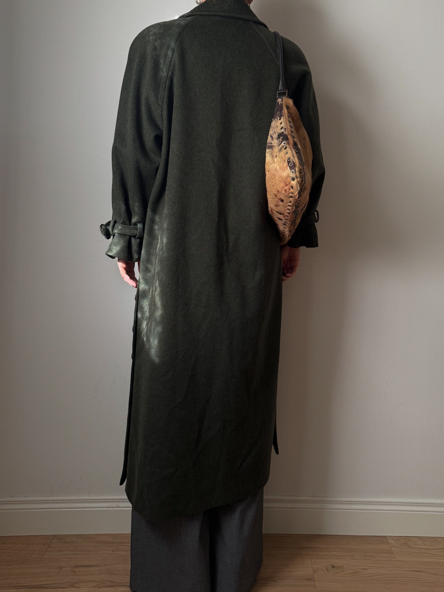 Classic Loden green coat