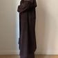 Velvet chocolate coat