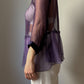 Seventy pure silk purple blouse