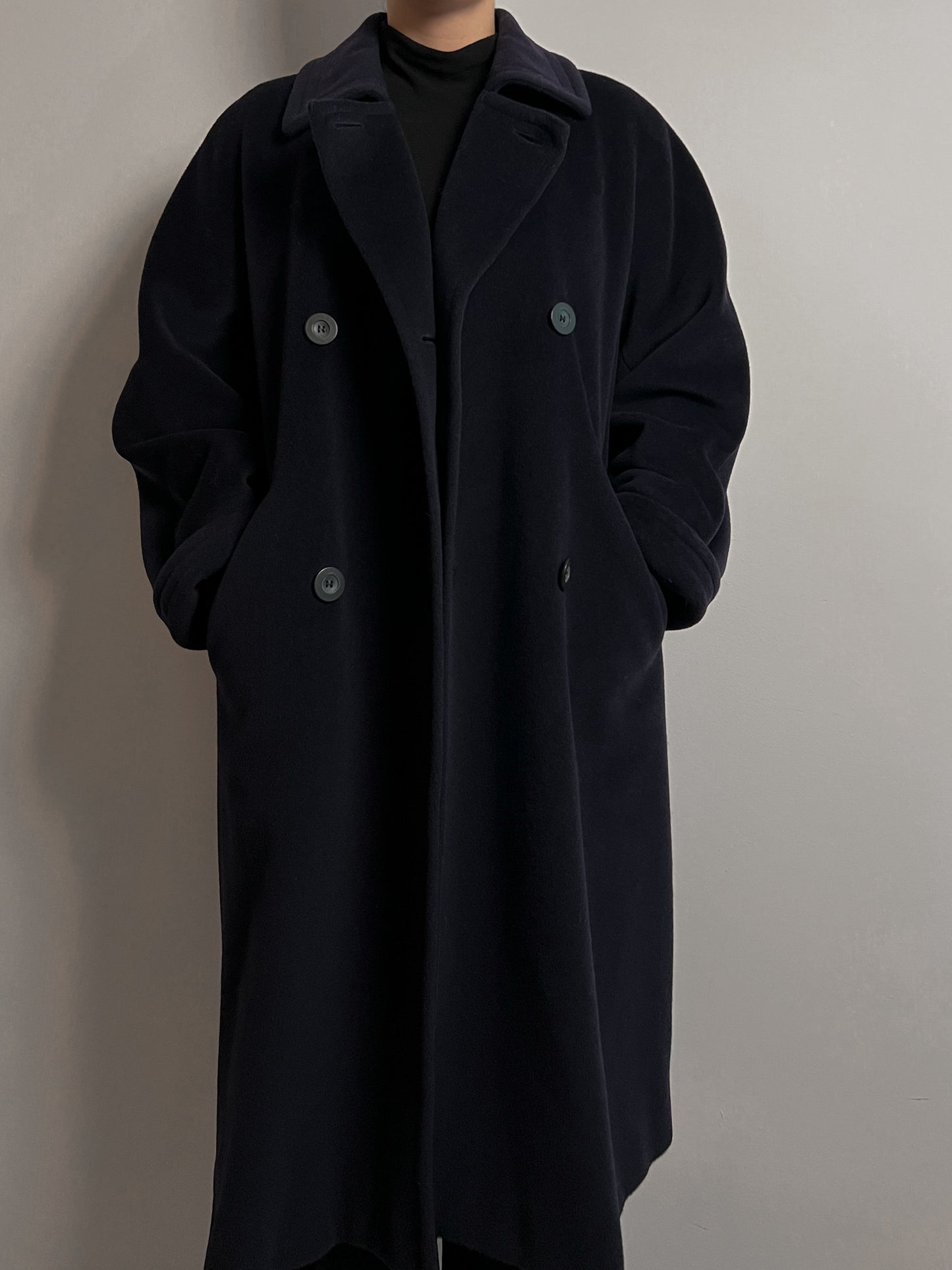 Max Mara pure wool bue coat