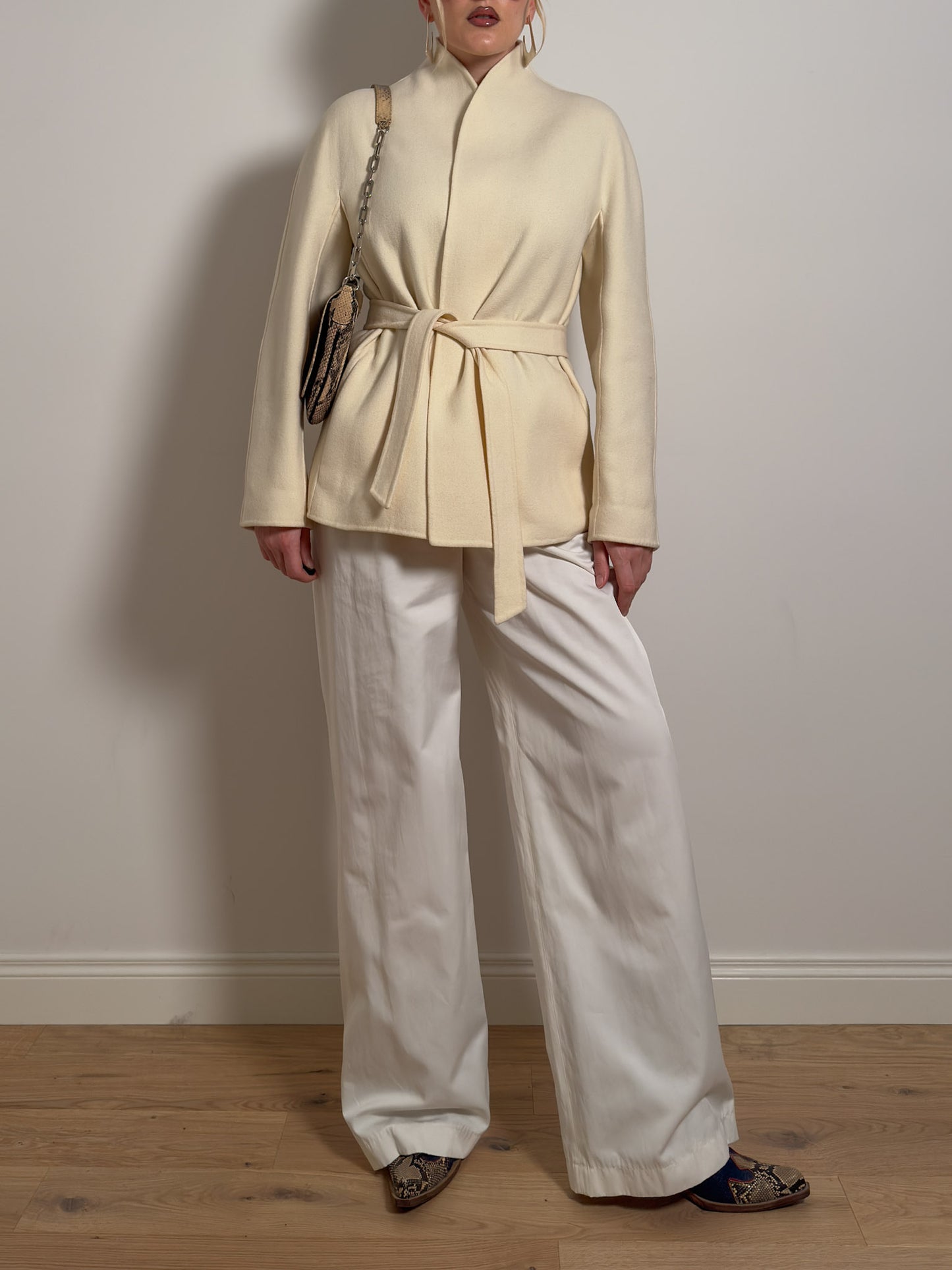 Pure wool ivory jacket