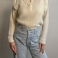 Wool and mohair sweater