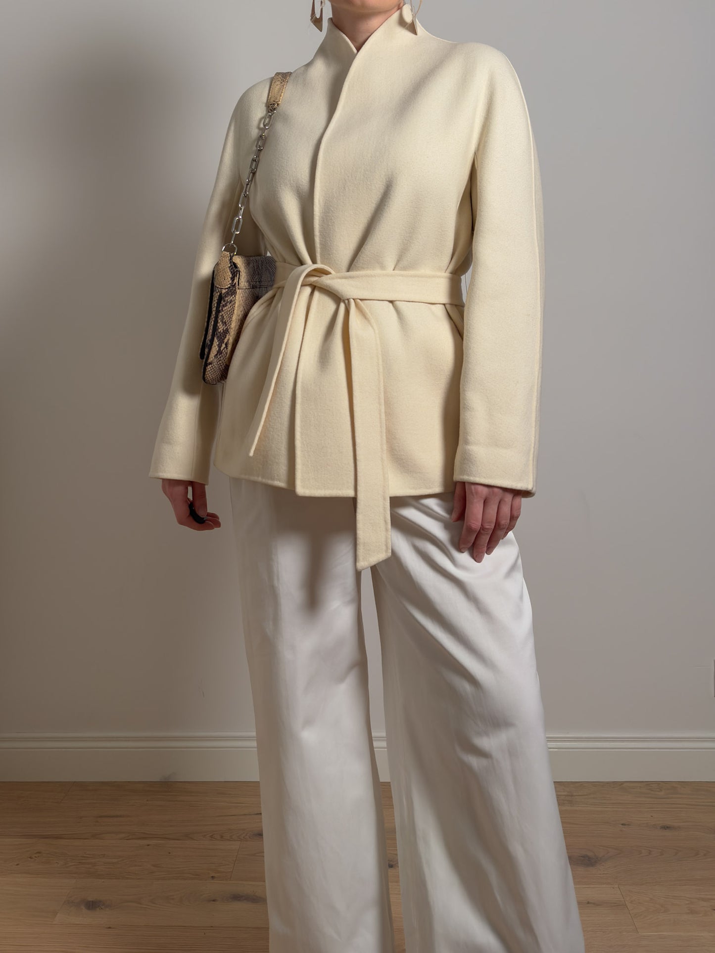 Pure wool ivory jacket