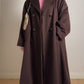 Pierre Cardin pure wool chocolate coat