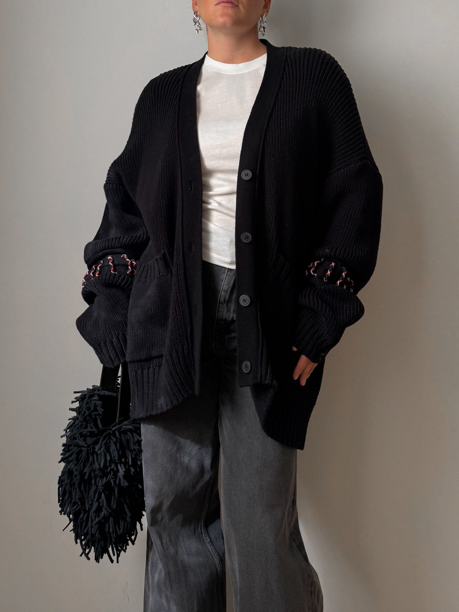 Armani cotton and wool cardigan