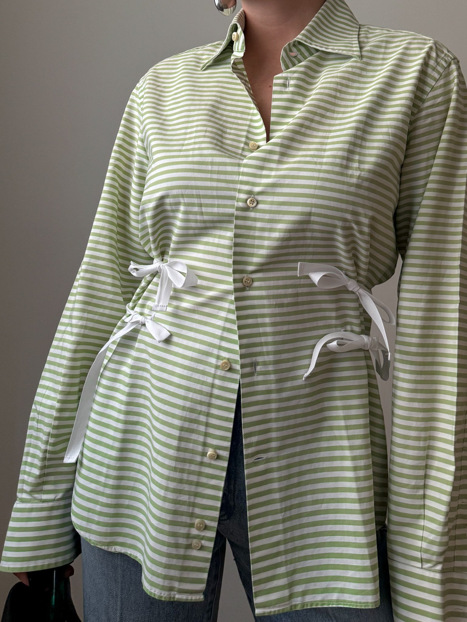 Isotta cotton striped shirt