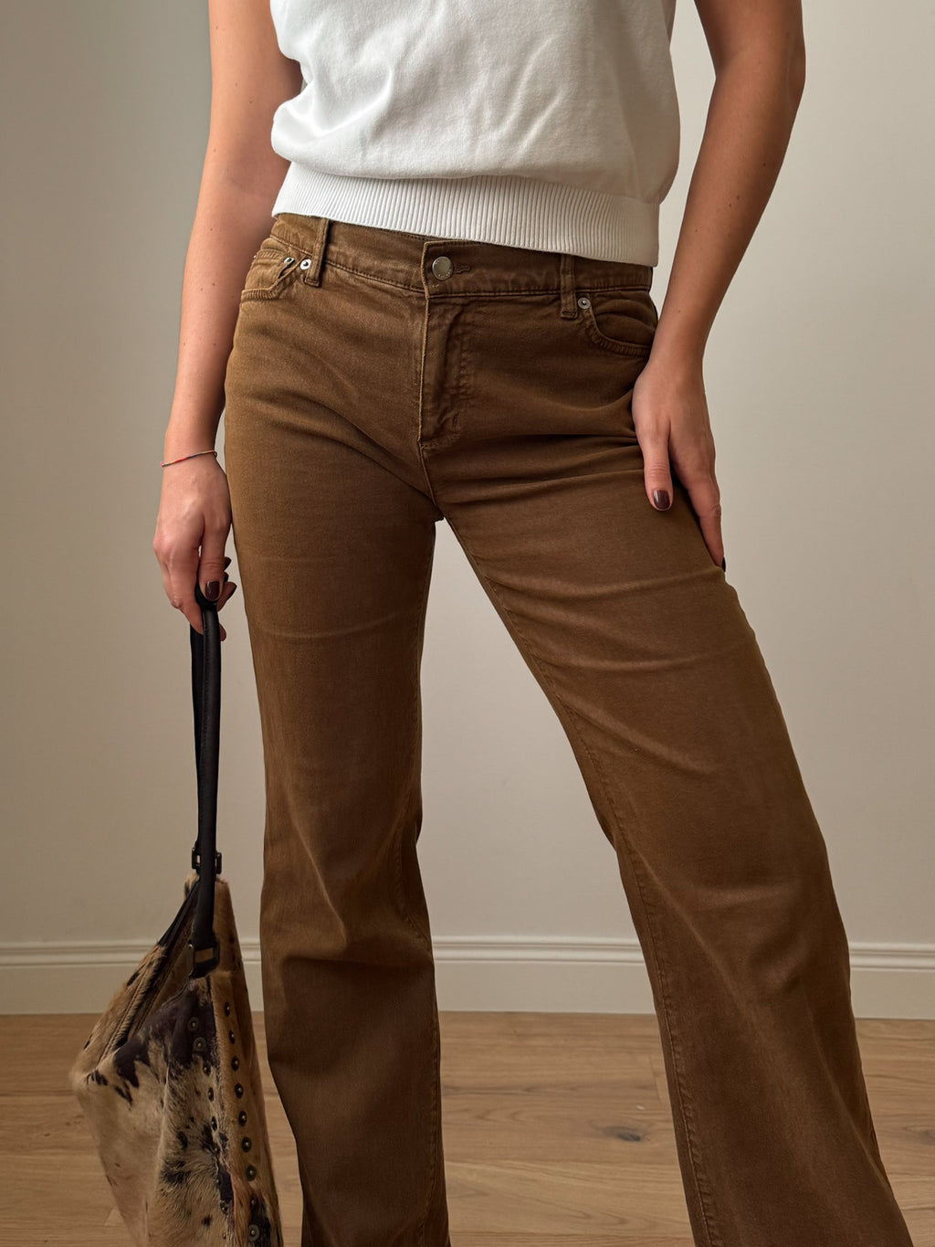 Henry Cotton's caramel pants