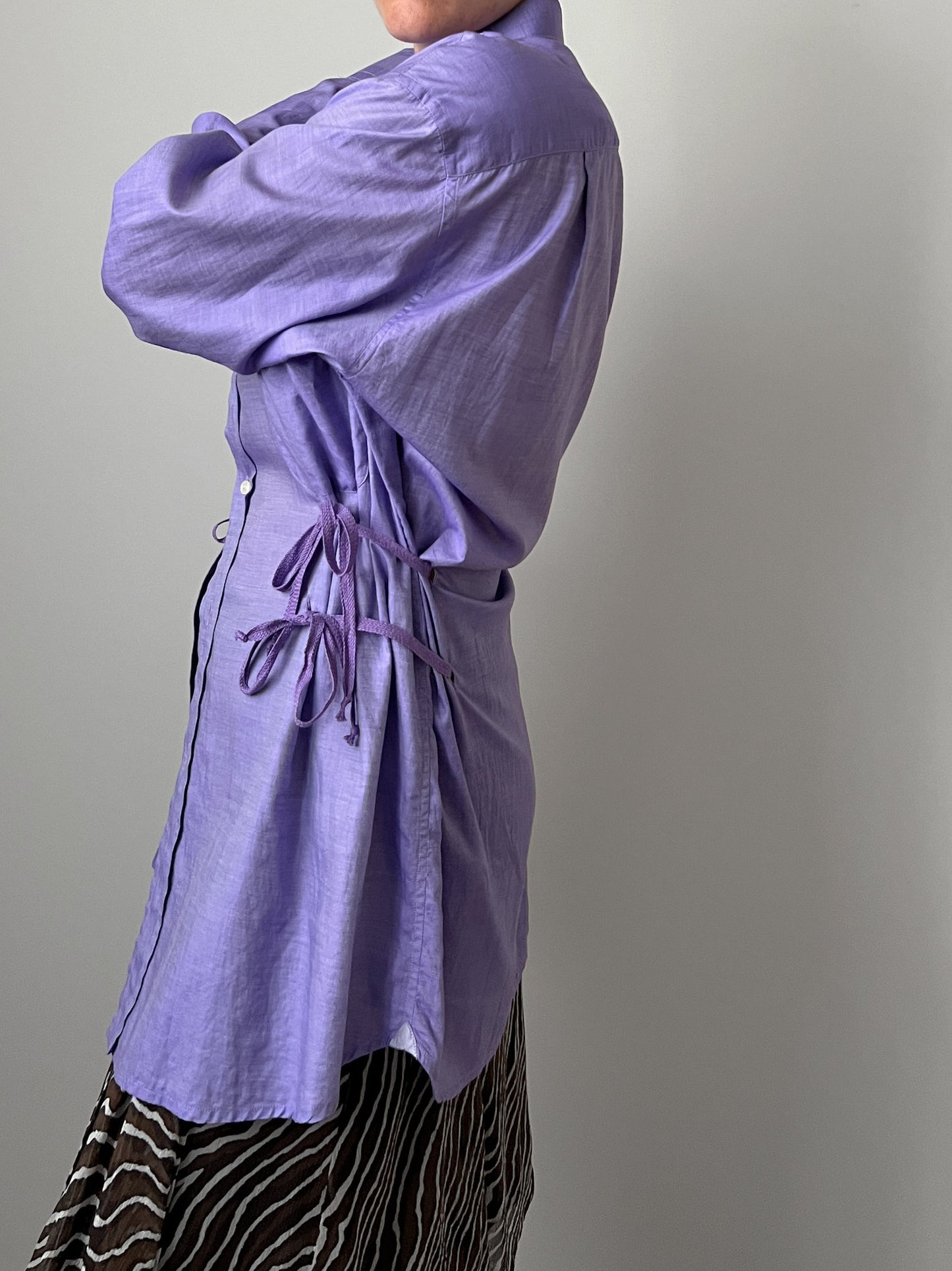 Isotta purple cotton