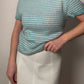 Pure wool handmade striped pull