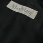 Max Mara wool and cashmere black coat