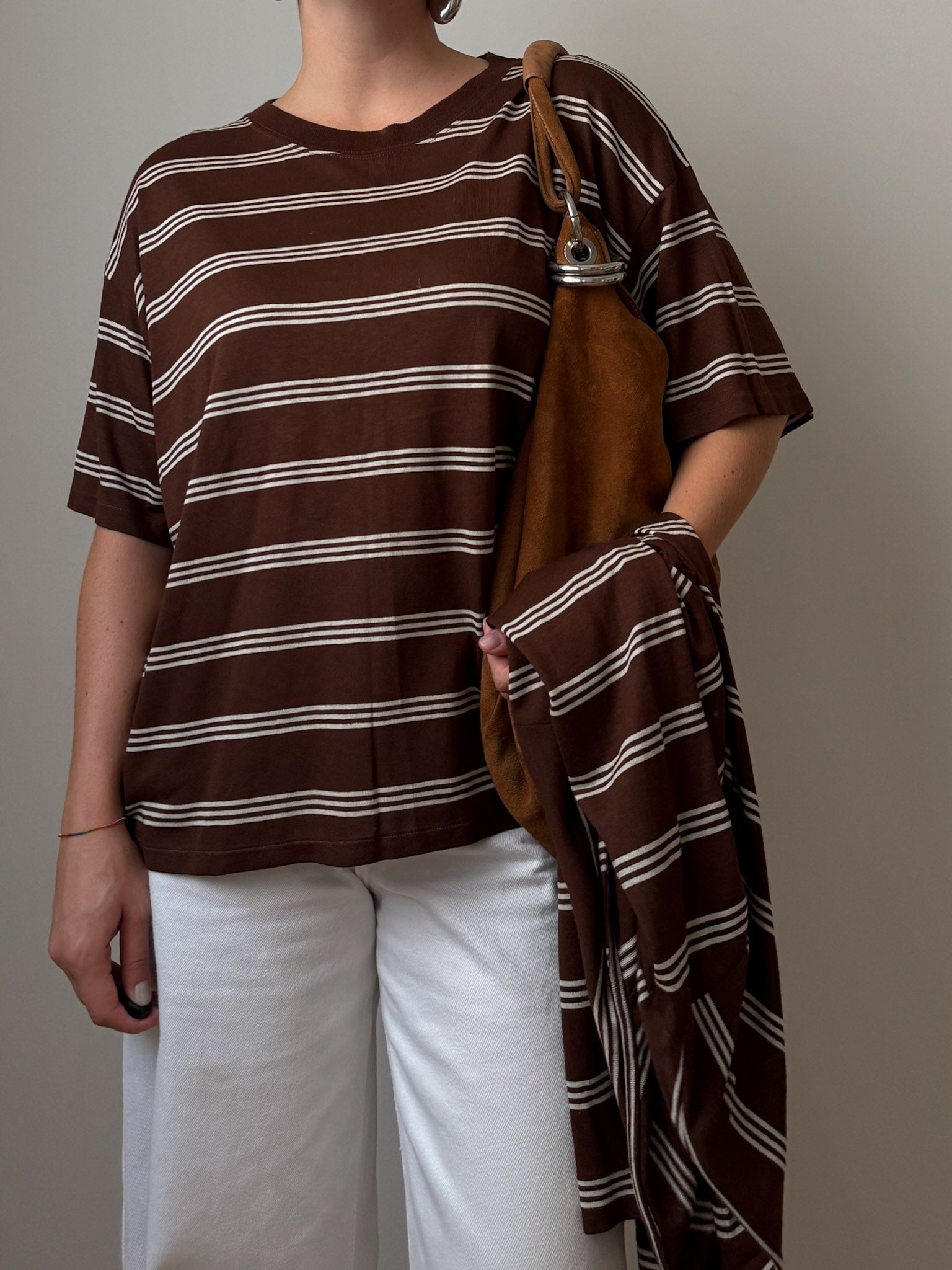 Benetton brown striped set
