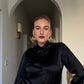 Pure silk black shirt