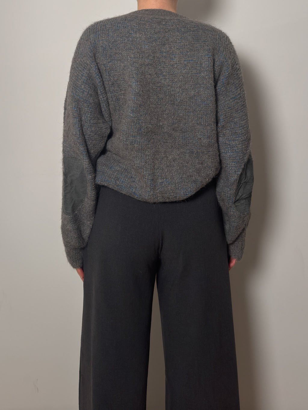 Pure wool grey pull