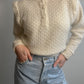 Wool and mohair sweater