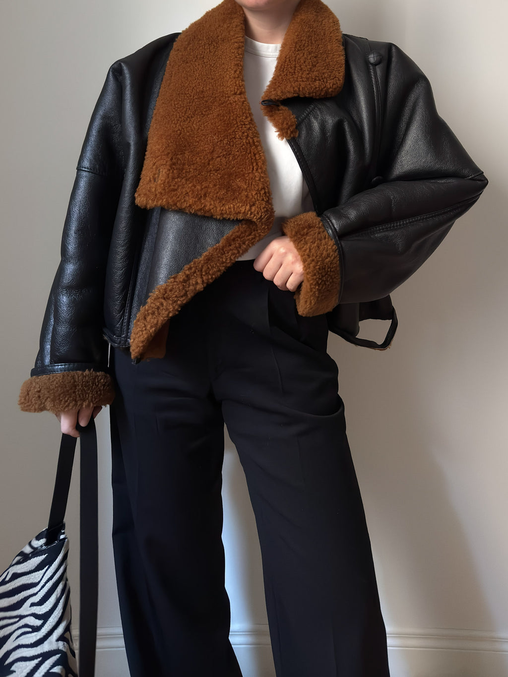 Original Shearling cropped