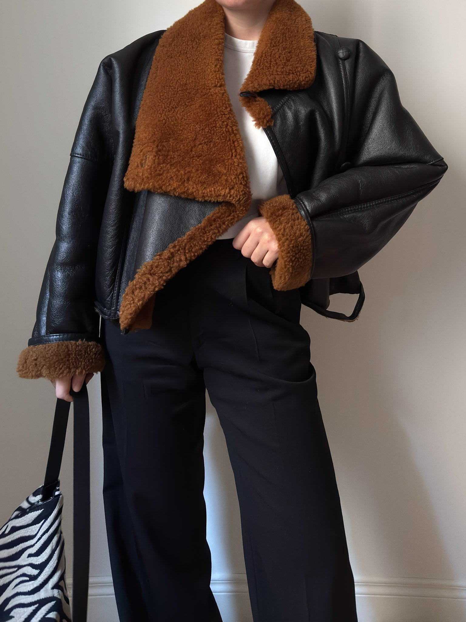 Original Shearling cropped