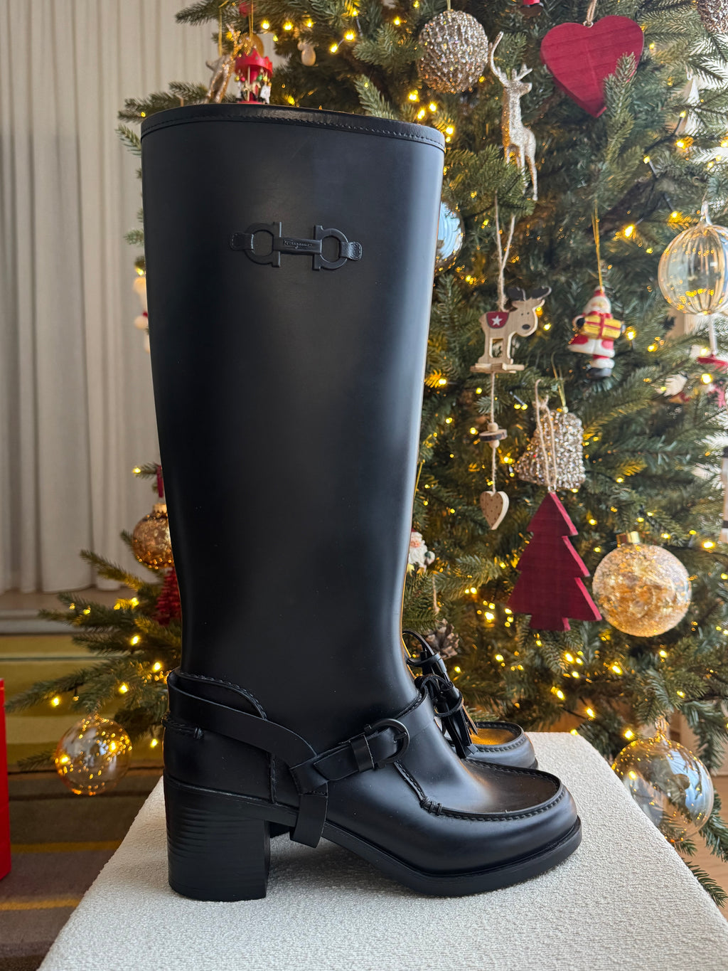 Ferragamo rain boots