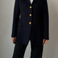 Aquascutum/Loro Piana blue blazer