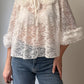 Embroidered white baby-doll