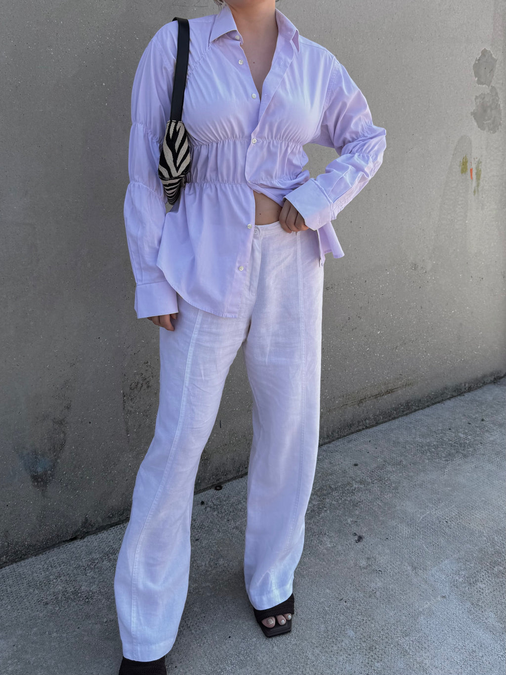 Ophidia lilac shirt