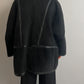 Vintage black Shearling coat