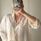 Pure silk ivory shirt
