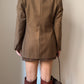 Pure virgin wool camel blazer